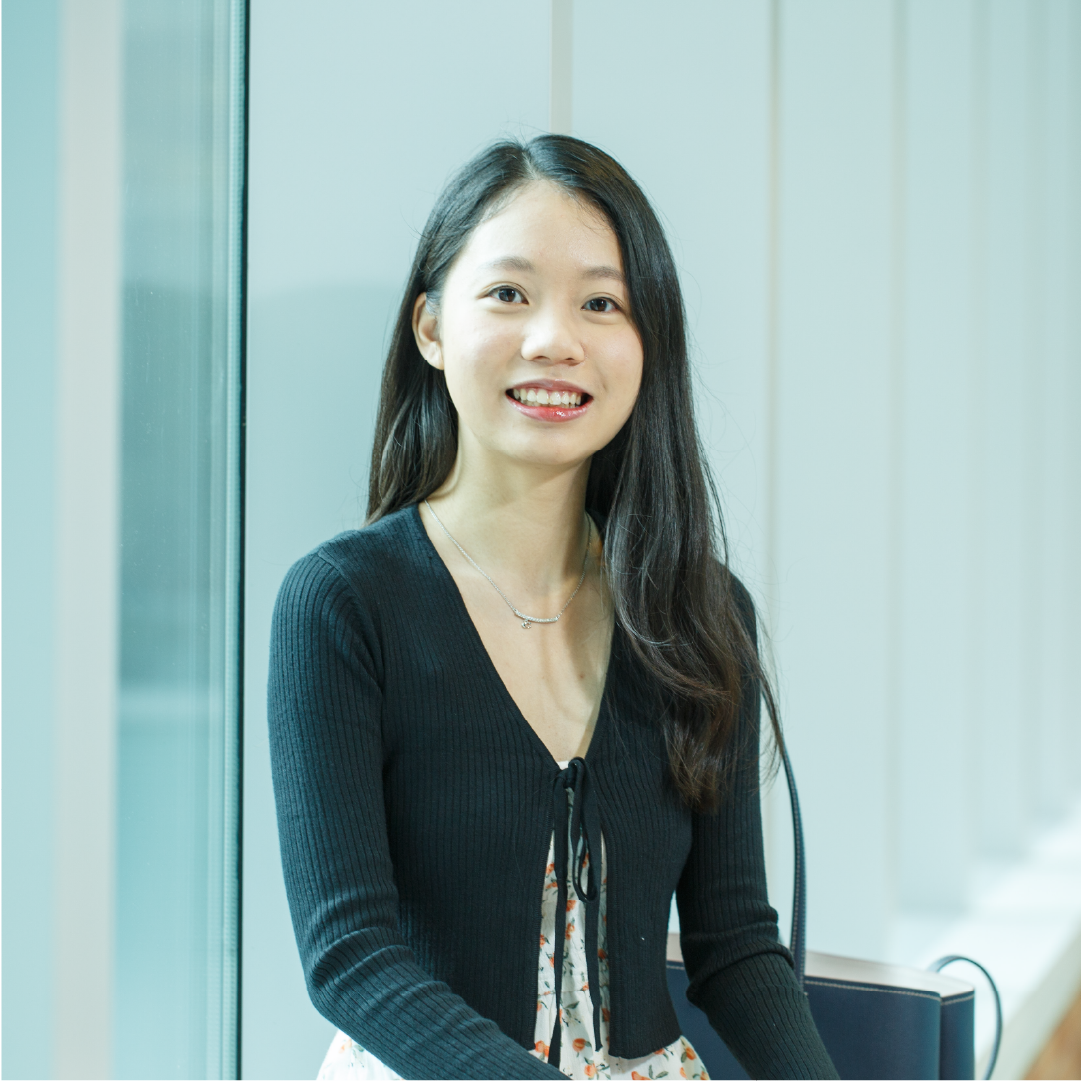Student smiling