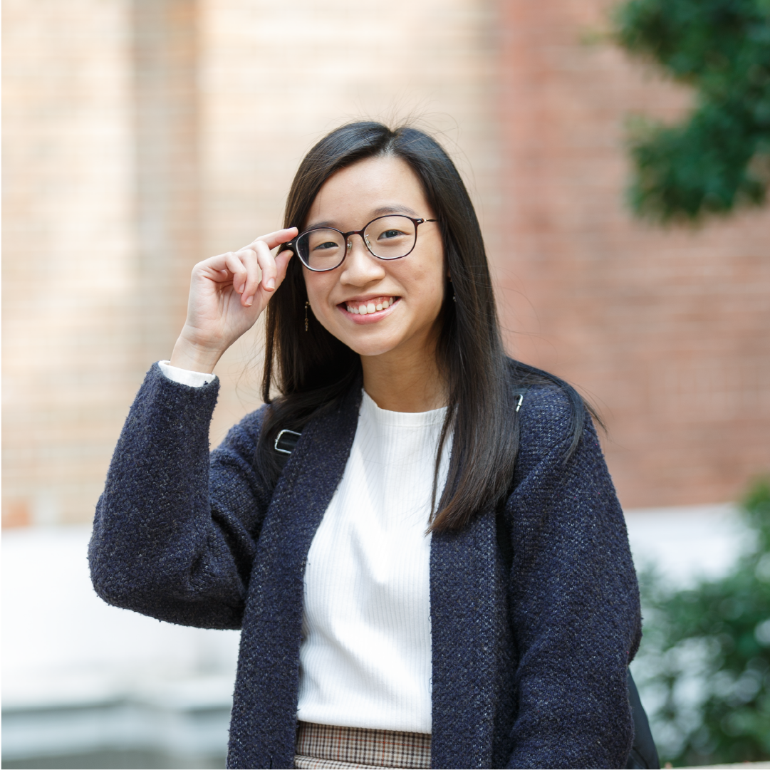 Student smiling