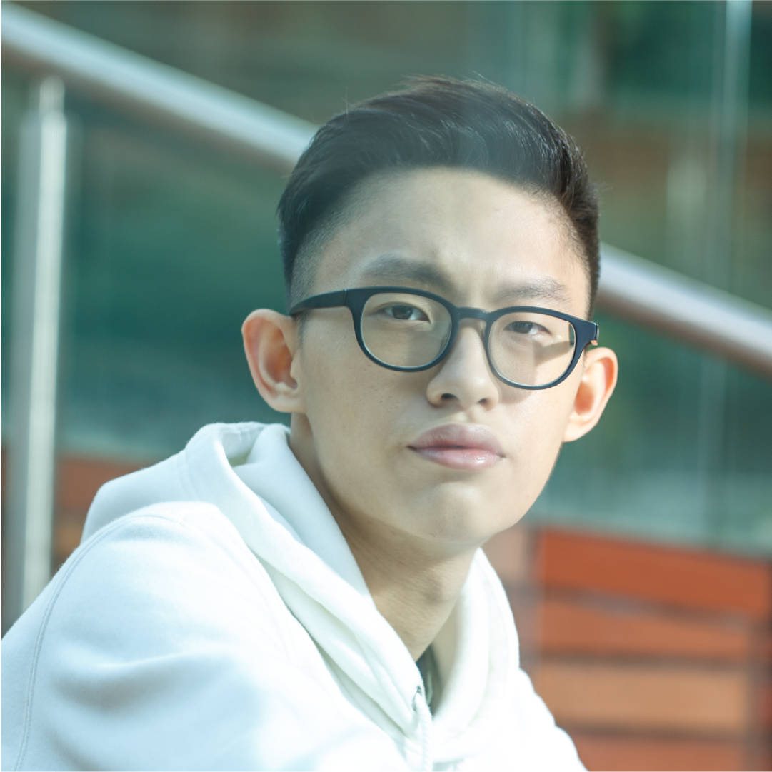 Student smiling