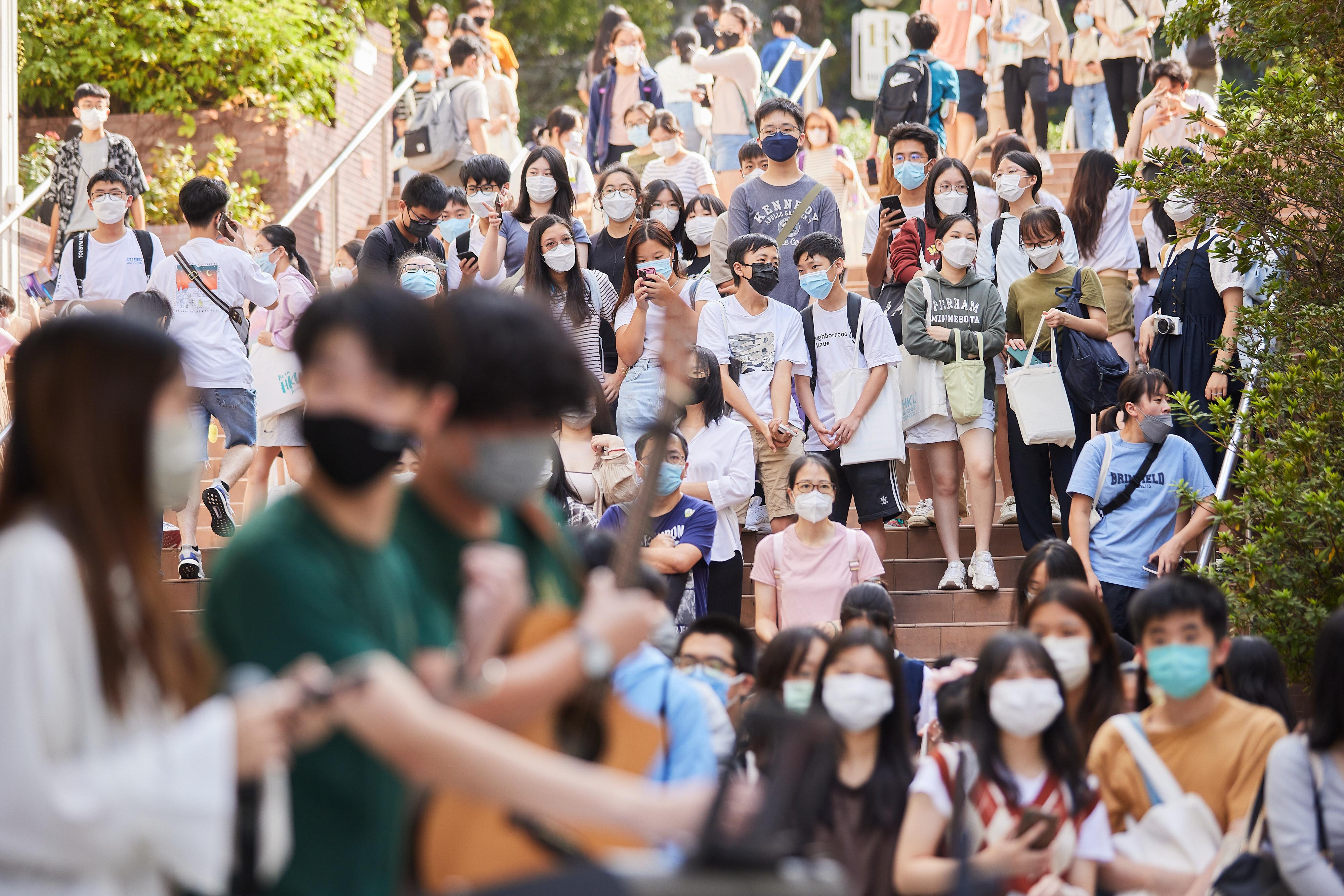 Visitors from HKU Information Day for Undergraduate Admissions 2022