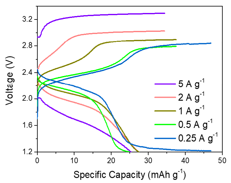 Electrochemical performance of the aqueous Mg battery 