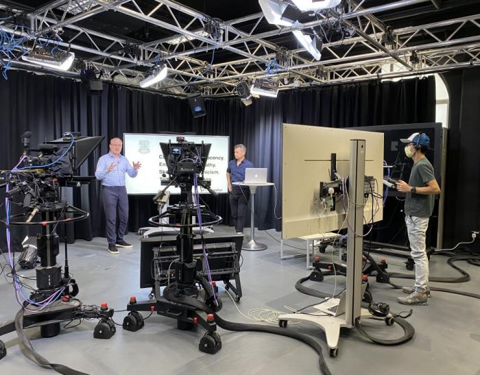 University of Hong Kong filming studio