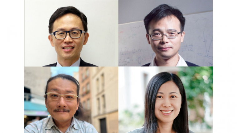 Research fellows (from left to right; top to bottom)，Dr HEW, Khe Foon, Dr ZHANG, Shizhong, Dr YASUHARA Moriaki, and Senior Research fellow Professor Alice Sze Tsai WONG
